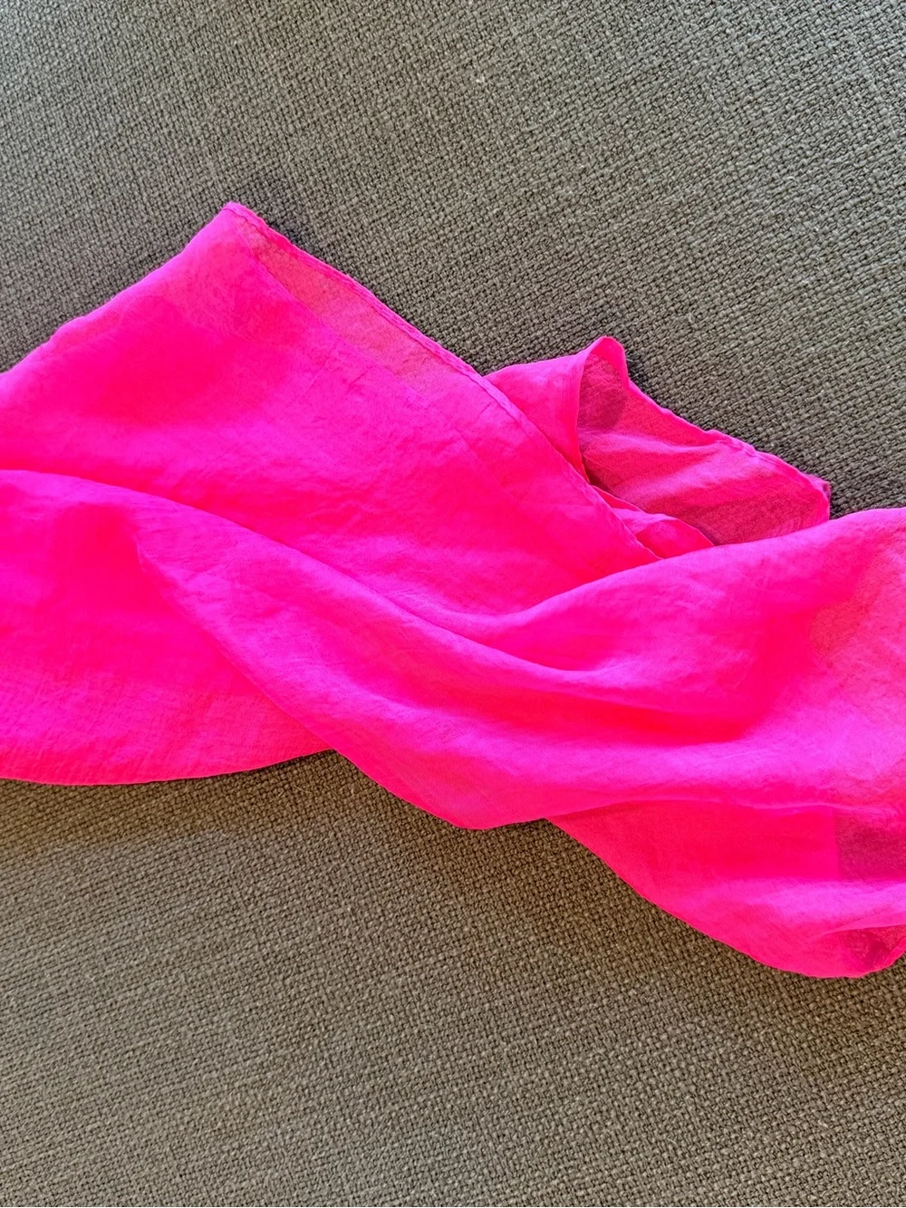 Pink Small Neck Scarf Y2K Hair & Bag Accessory